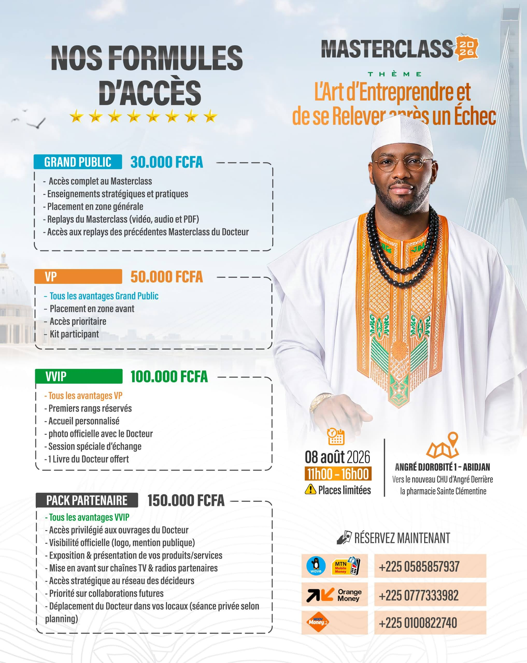 Affiche MASTERCLASS 2026