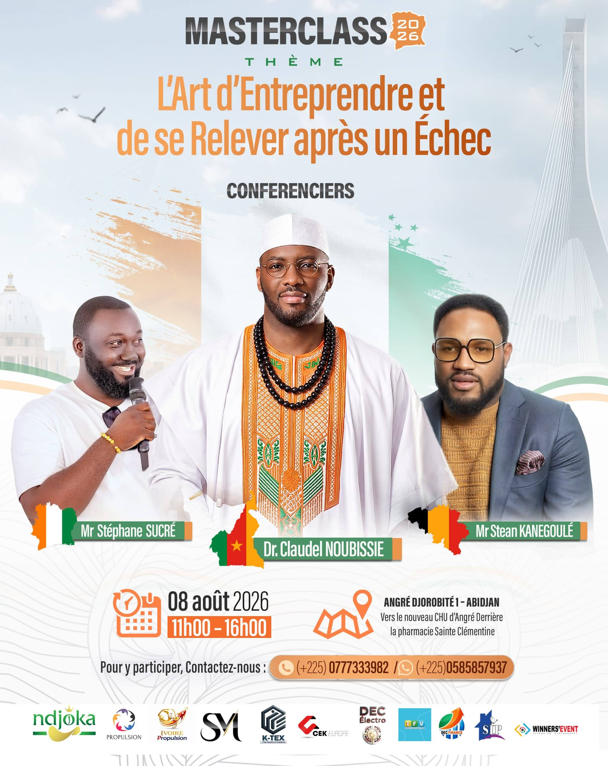 Affiche MASTERCLASS 2026